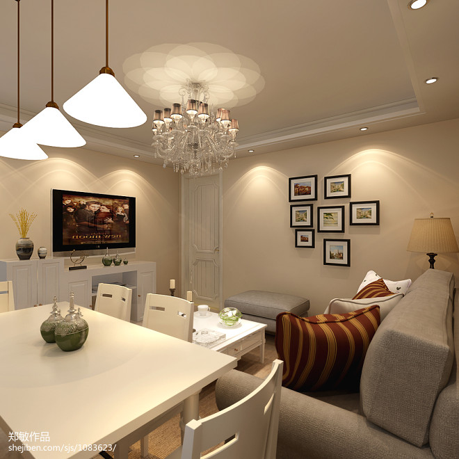 鄭敏設(shè)計(jì)師作品賞析 探索設(shè)計(jì)本平臺上的家裝藝術(shù)與空間美學(xué)